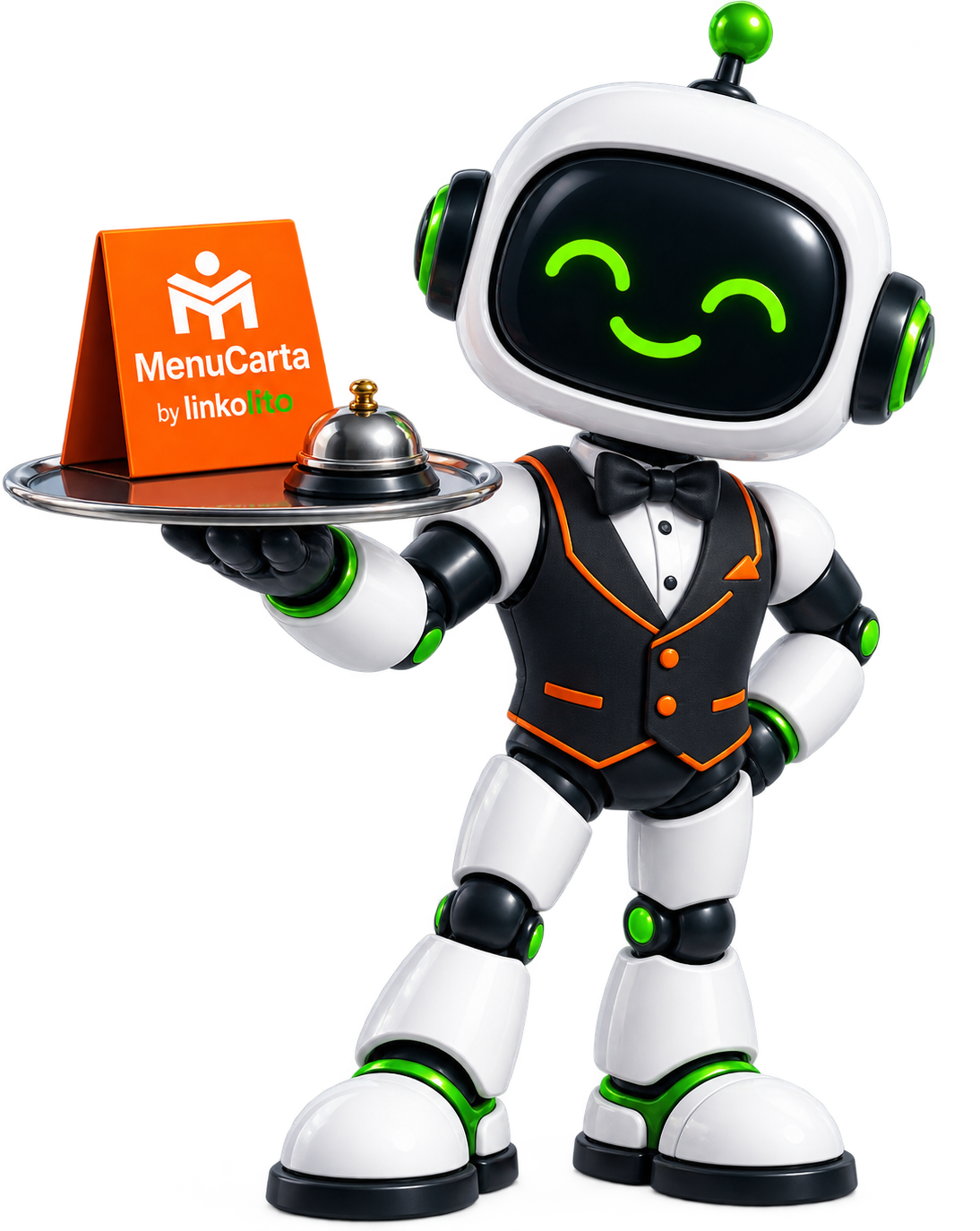 Linkolito Maître presentando MenuCarta
